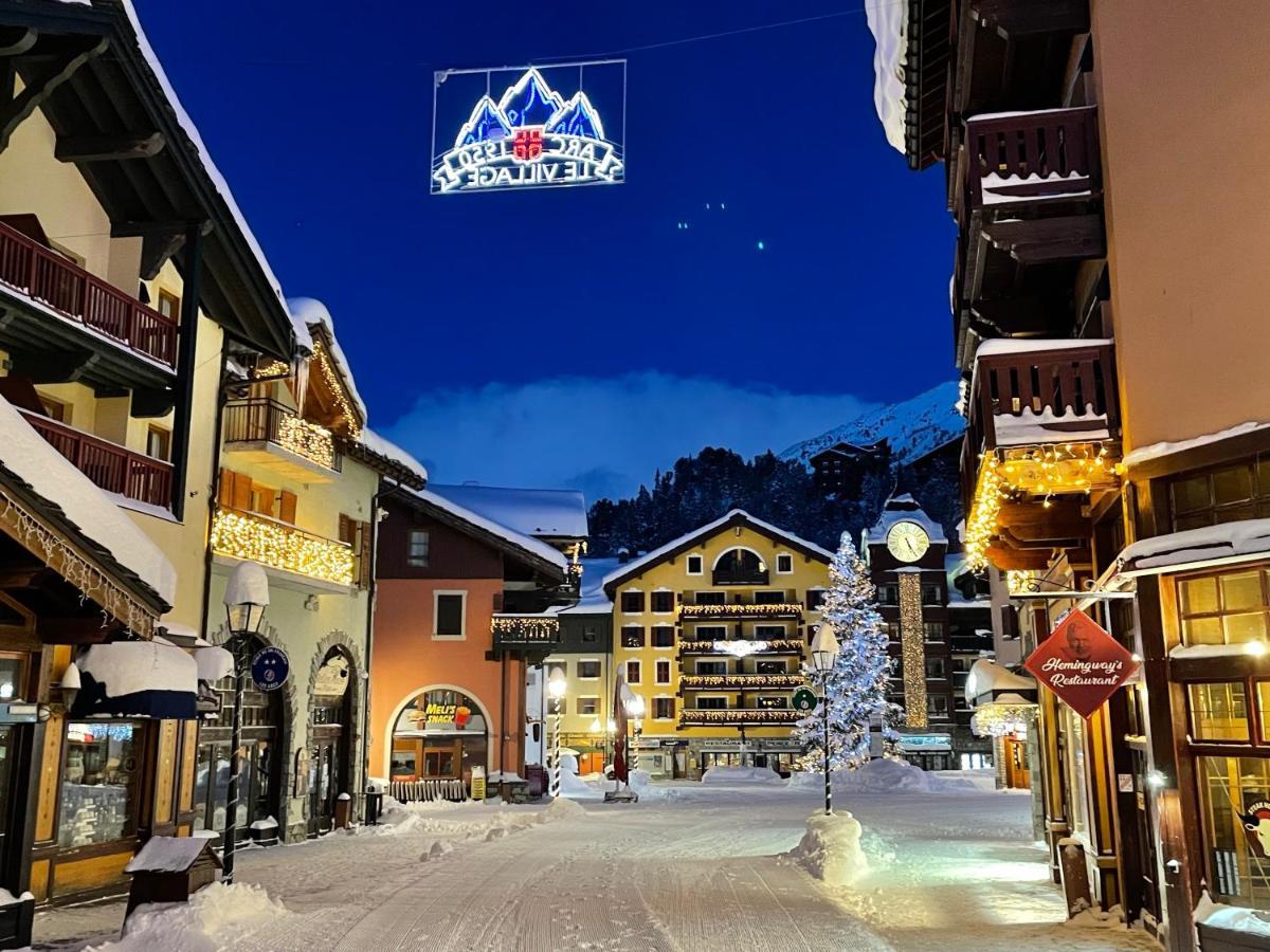 Spacious Ski-In Ski-Out Apartment 4-6 Pax, 161 Sources De Marie Arc 1950 Les Arcs  Eksteriør bilde